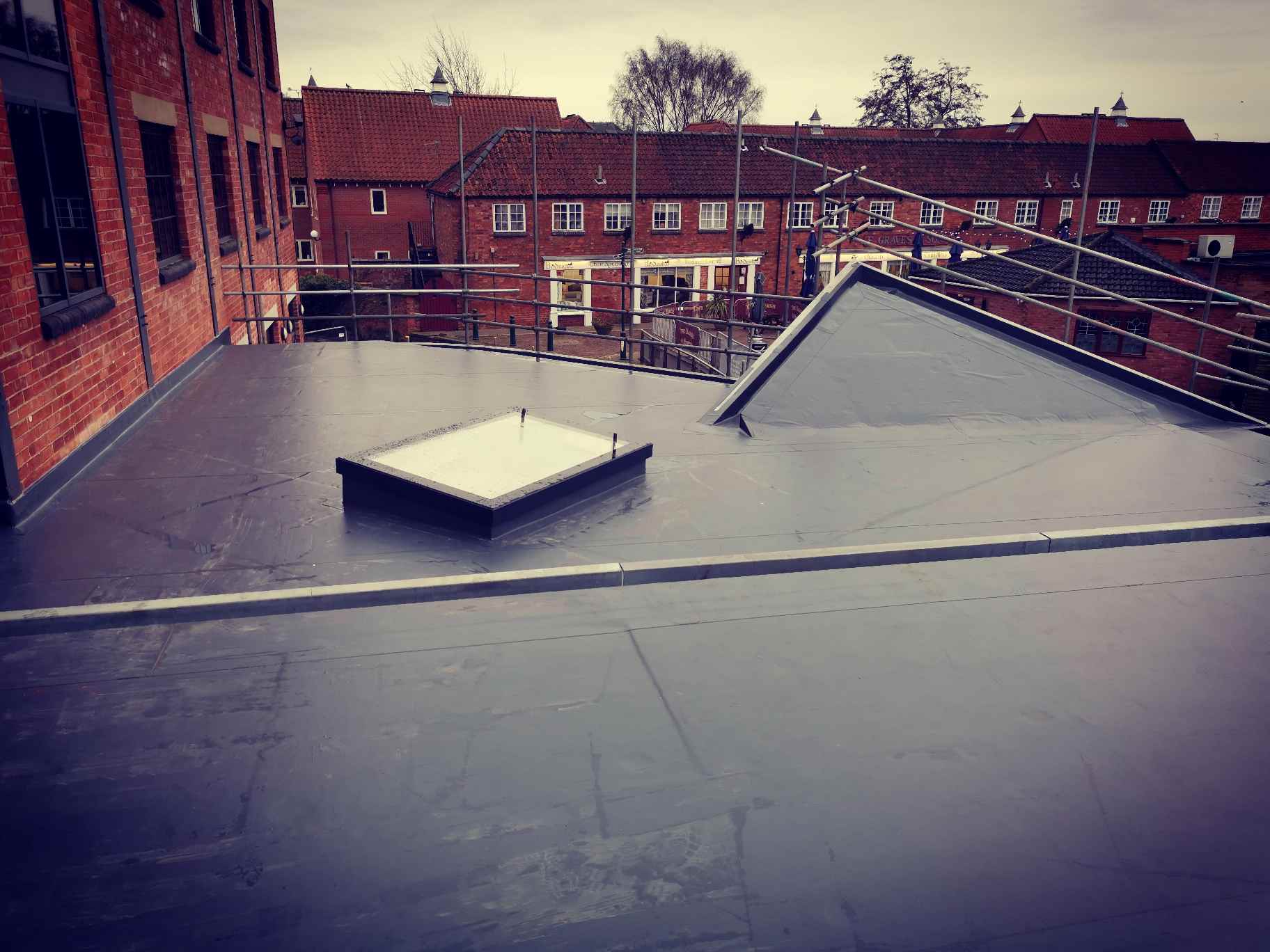 Leisure facility flat roofing Rotherham